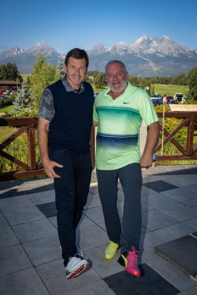 Sir Nick Faldo Visit