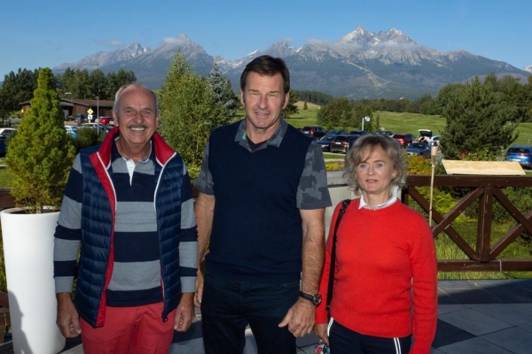 Sir Nick Faldo Visit