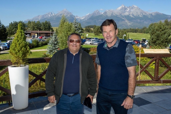 Sir Nick Faldo Visit