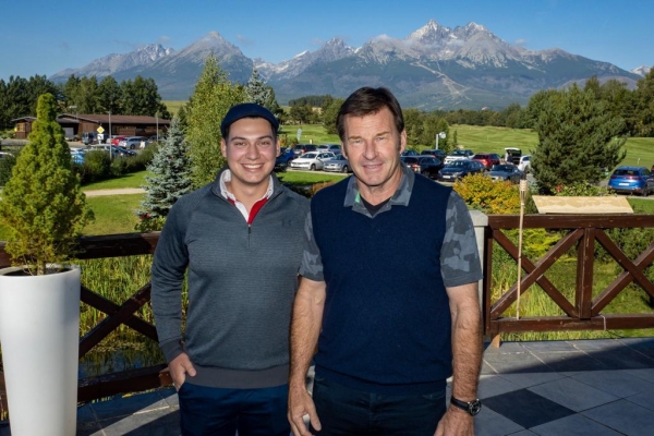 Sir Nick Faldo Visit