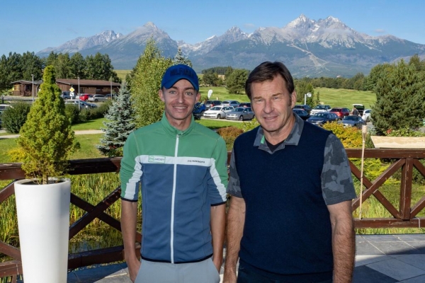 Sir Nick Faldo Visit