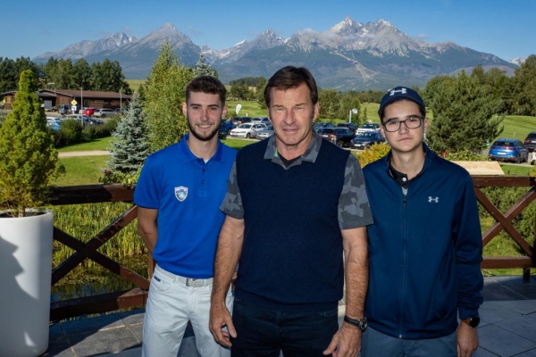 Sir Nick Faldo Visit