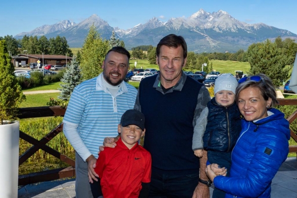 Sir Nick Faldo Visit
