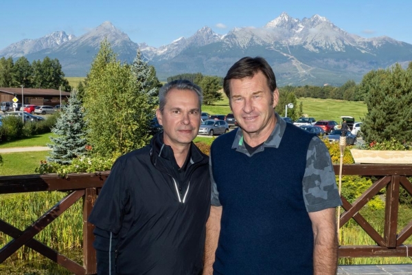 Sir Nick Faldo Visit