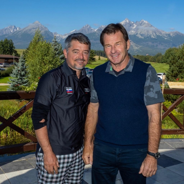 Sir Nick Faldo Visit