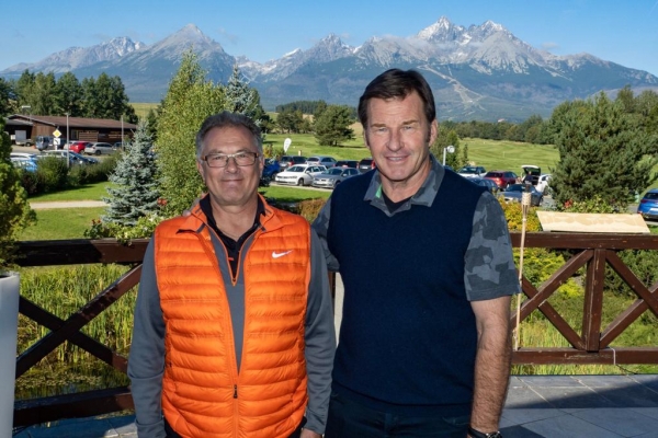 Sir Nick Faldo Visit