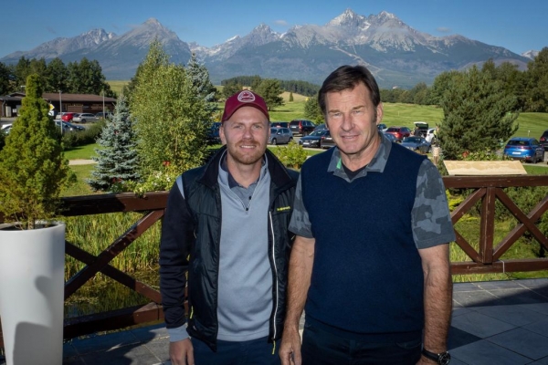 Sir Nick Faldo Visit