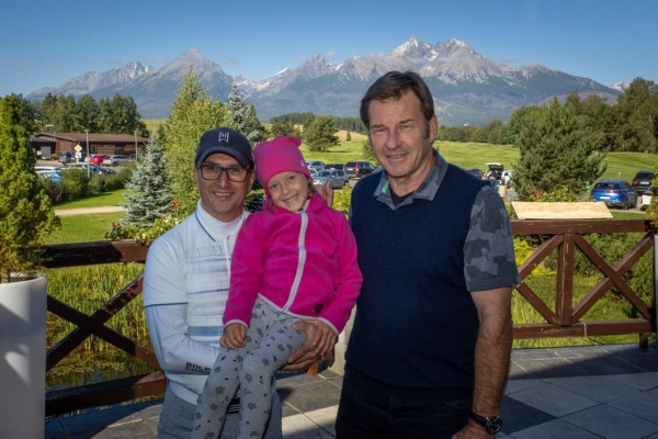 Sir Nick Faldo Visit