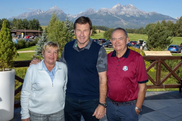 Sir Nick Faldo Visit