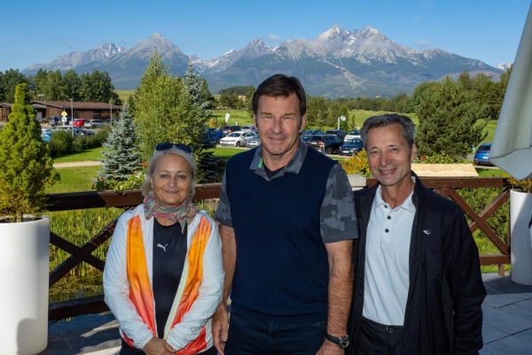 Sir Nick Faldo Visit