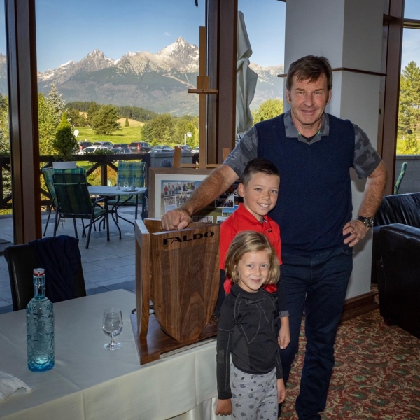 Sir Nick Faldo Visit