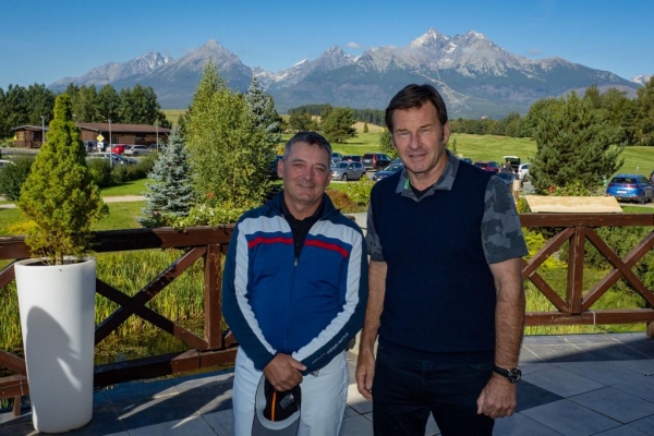 Sir Nick Faldo Visit