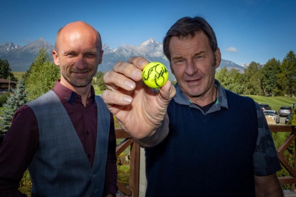 Sir Nick Faldo Visit
