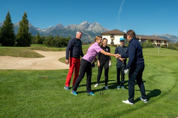 Sir Nick Faldo Visit