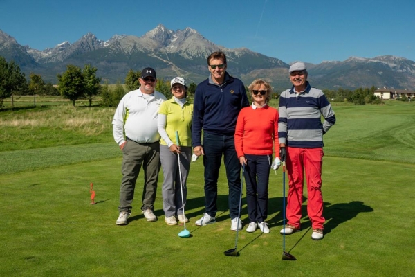 Sir Nick Faldo Visit
