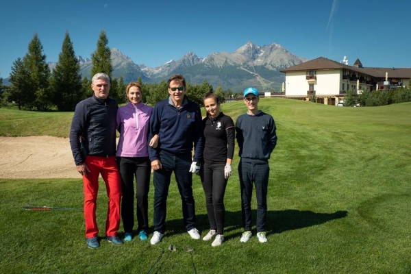 Sir Nick Faldo Visit