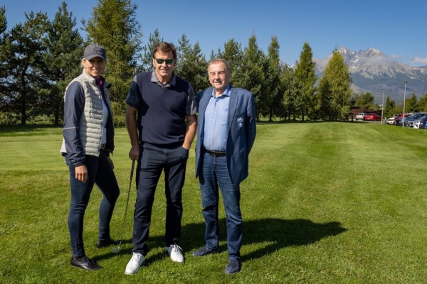 Sir Nick Faldo Visit