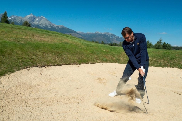 Sir Nick Faldo Visit