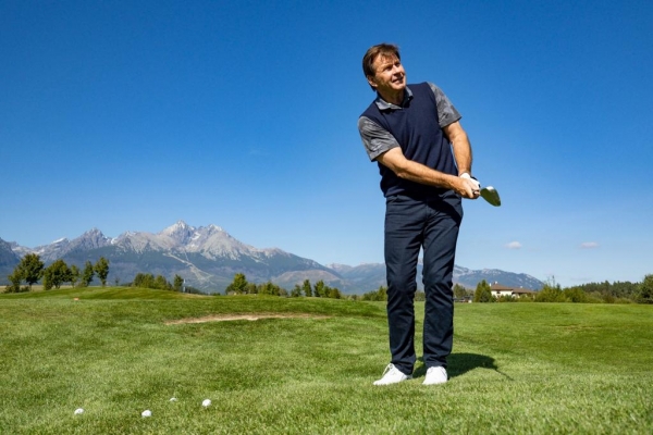 Sir Nick Faldo Visit