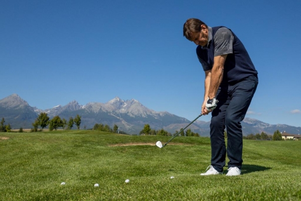 Sir Nick Faldo Visit
