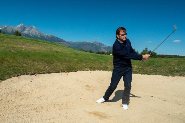 Sir Nick Faldo Visit