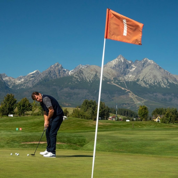 Sir Nick Faldo Visit