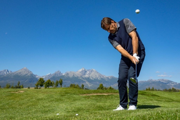 Sir Nick Faldo Visit