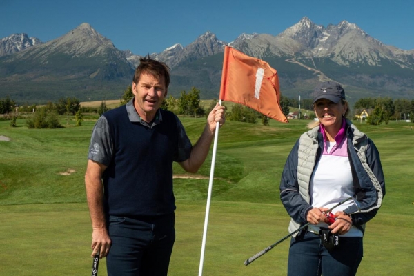Sir Nick Faldo Visit