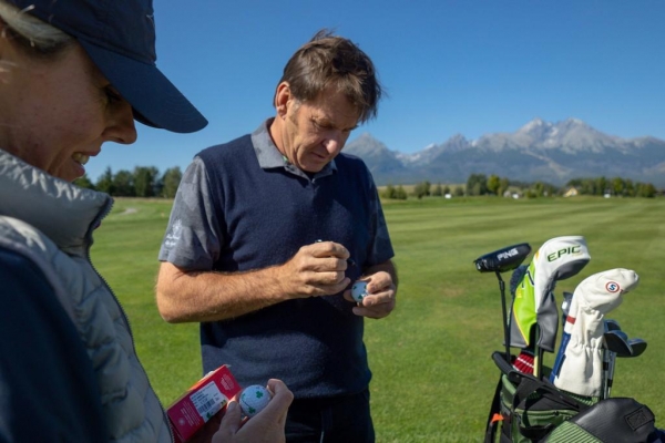 Sir Nick Faldo Visit