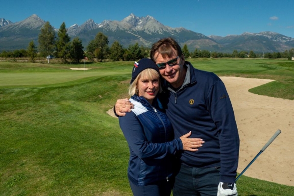 Sir Nick Faldo Visit