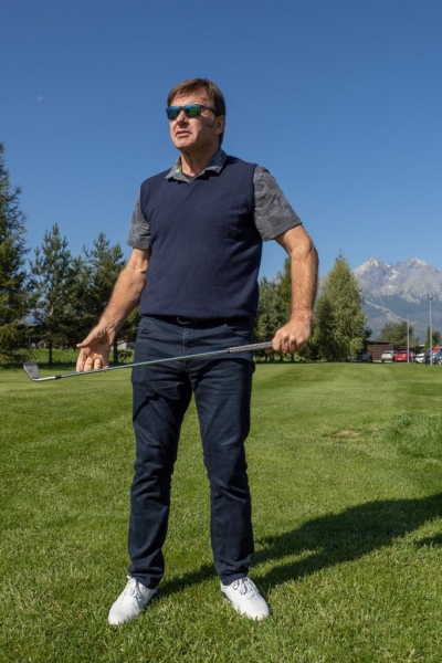 Sir Nick Faldo Visit