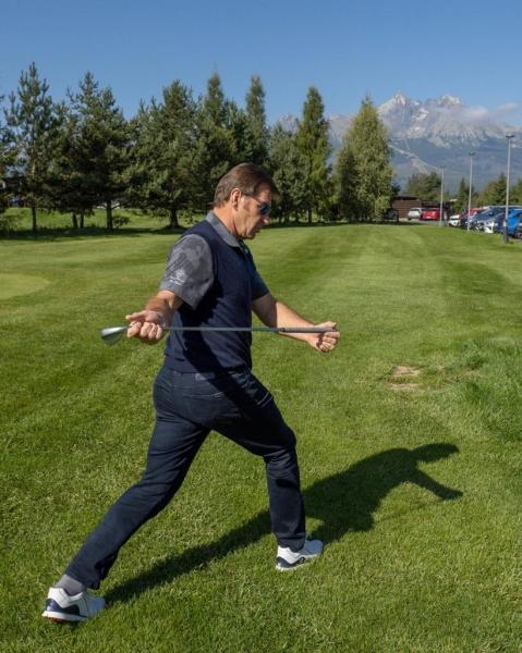 Sir Nick Faldo Visit