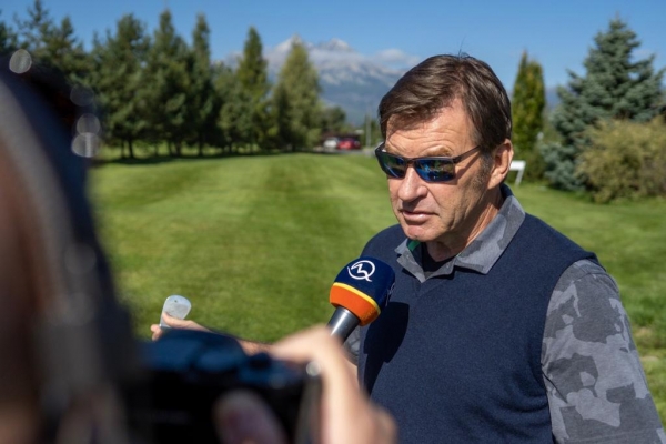 Sir Nick Faldo Visit