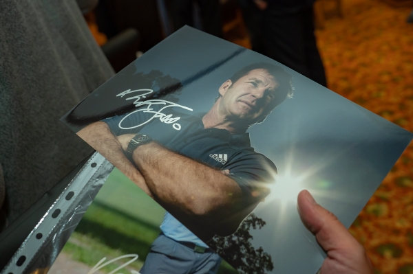 Sir Nick Faldo Visit