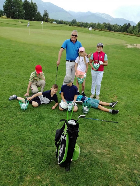 Detská golfová škola 1.turnus