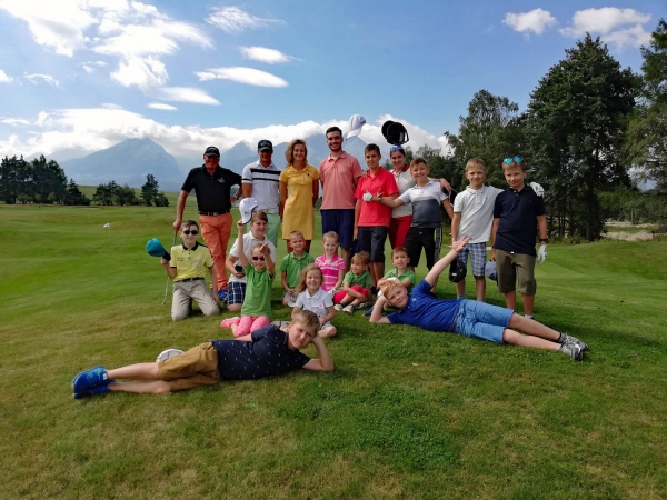 Detská golfová škola 2. turnus