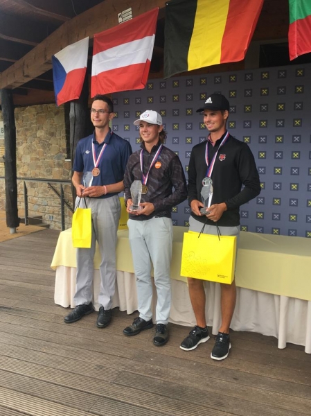 Jakub Hrinda na 2. delenom mieste CZECH INTERNATIONAL AMATEUR CHAMPIONSHIP 2022