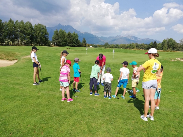 Detská golfová škola 4. turnus